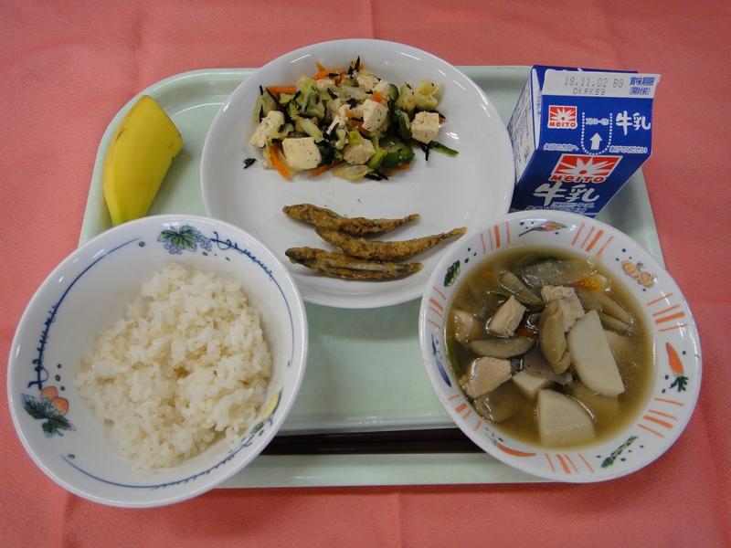 今日の給食メニュー 我孫子市立我孫子第三小学校