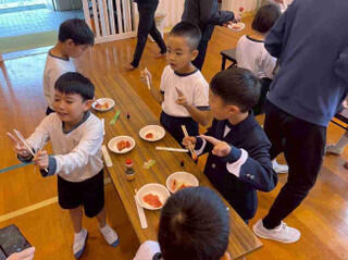 まぐろ普及出前授業