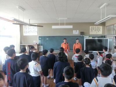 避難訓練（火災）