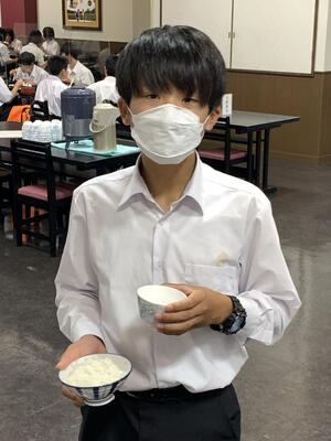 やはり、米が美味しいのでおかわりしますね。