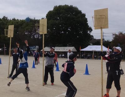 バスケットリレー