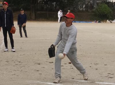 ていねいなピッチングです！