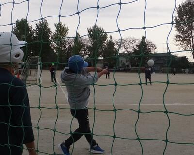 「打ったーホームラン？！」