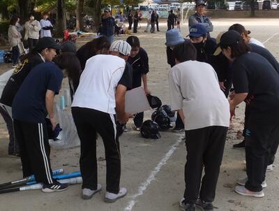 「お互いにエールを送ります」