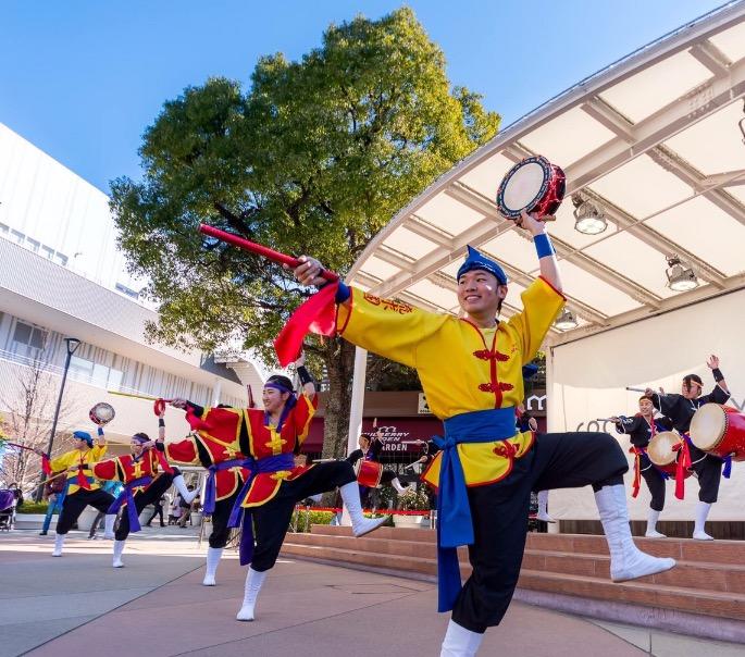 琉球國祭り太鼓の写真