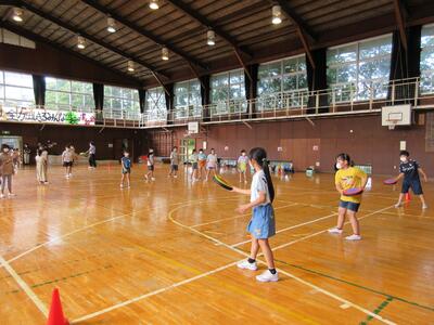 ドッジビーの試合