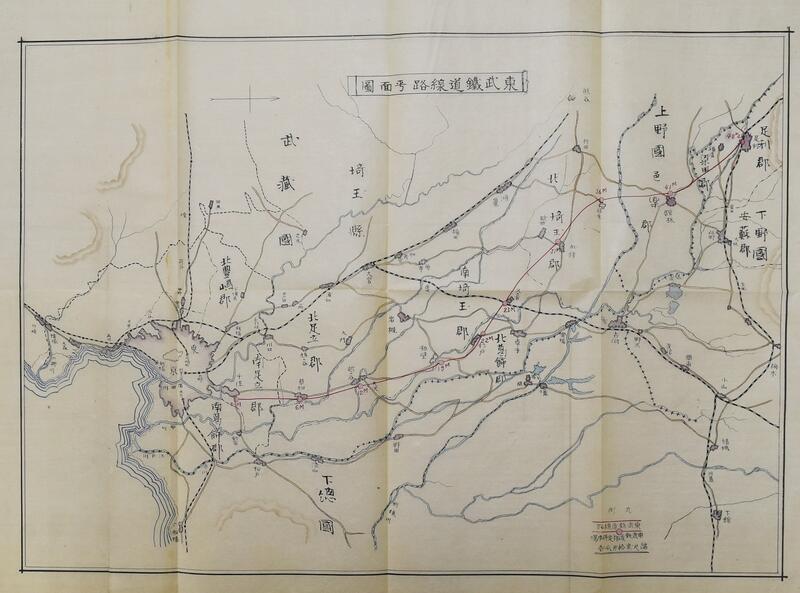東武鉄道線路平面図