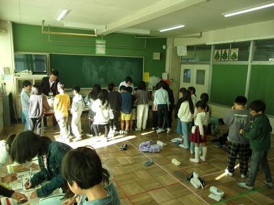 自由見学の時間