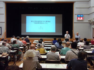 写真：講演会の様子