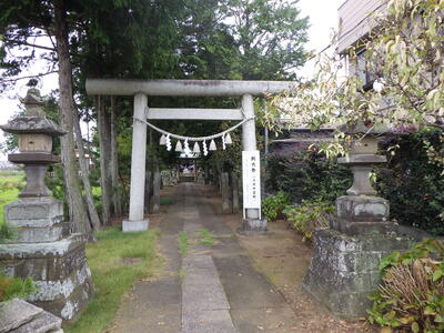 富多神社参道入り口
