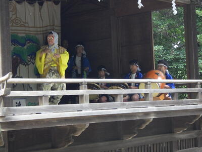 ひょっとこの舞