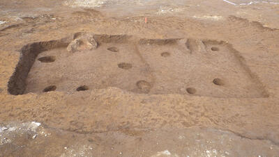 建物が２軒重なってみつかりました