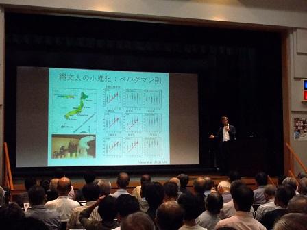 写真：米田先生の講演