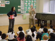 英語学習を行っている学校