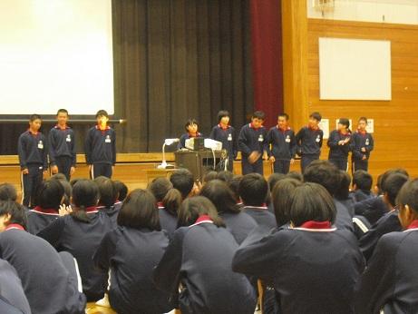 東中の今日 春日部市立東中学校