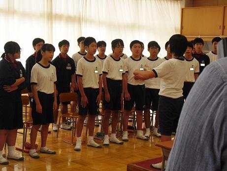 東中の今日 春日部市立東中学校
