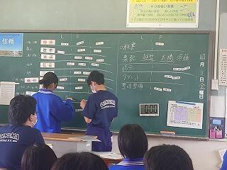 学活は学級組織づくり
