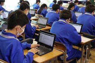 ３年生、全国学力・学習状況調査