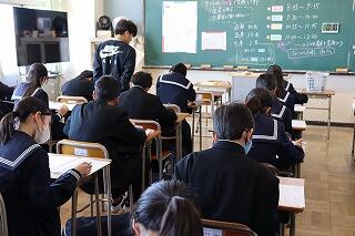 １年生、新入生テスト