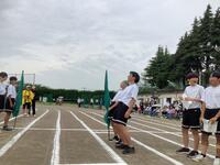 緑ブロック声出しの様子