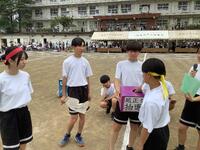 綱引き決勝前の場所決めの「厳正なる抽選」