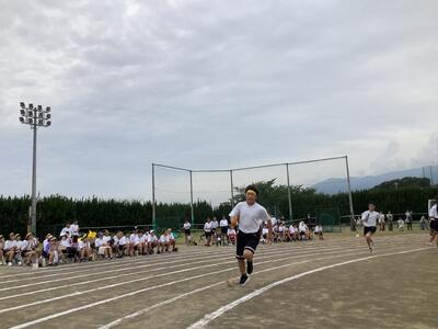 コーナーでの力走２