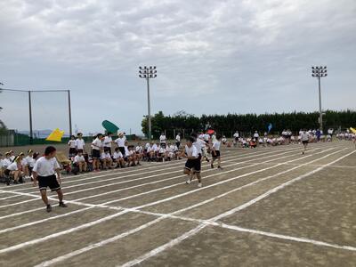 バトンパス！！