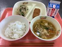 ４月３０日今日の給食