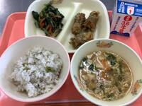 ５月１５日の給食
