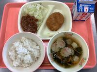６月１９日の給食
