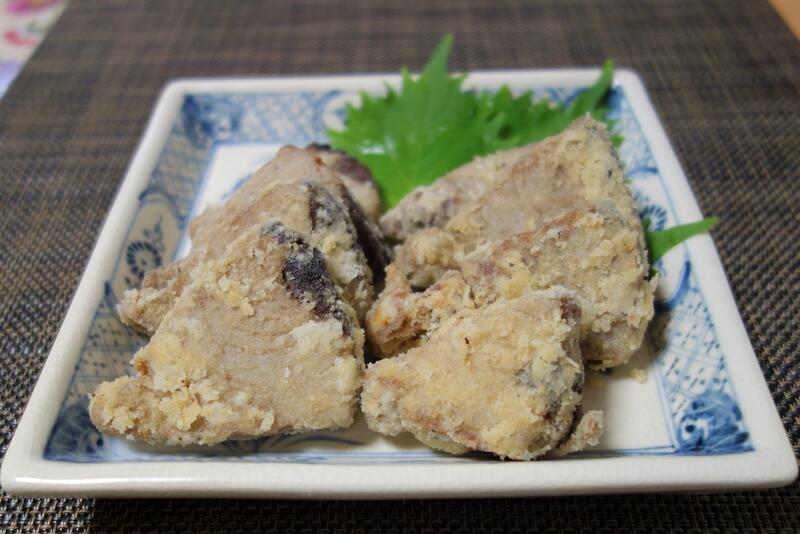 かつおの竜田揚げ