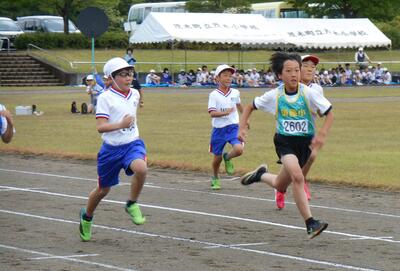 5年男子100m決勝
