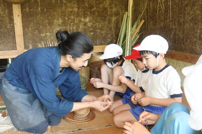 伍竹庵：竹細工制作体験