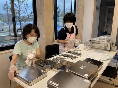 耳鼻科検診後始末