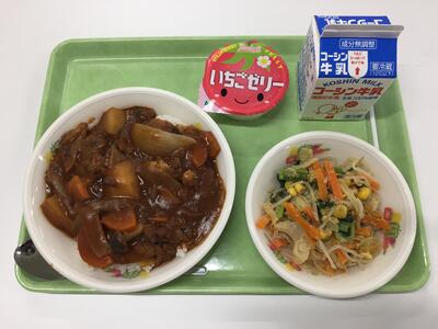 今日の給食