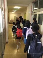 中学校探検