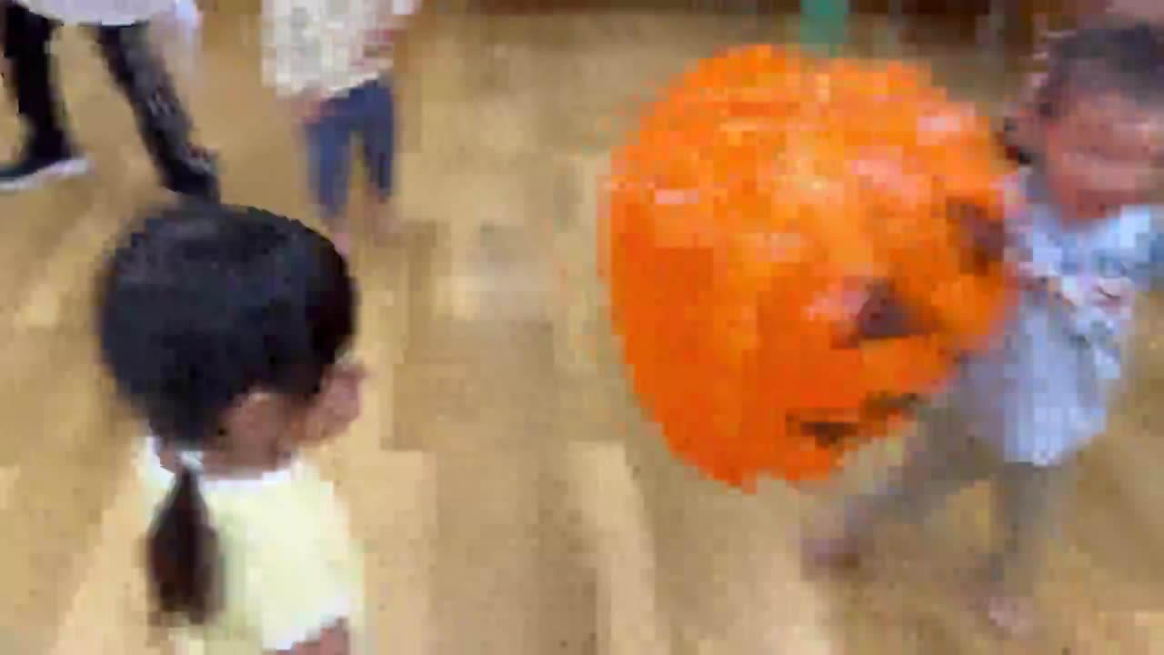 【りんご１】風船カボチャおばけ☆②