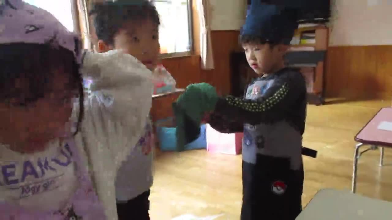 カレーパーティー・準備の時間(きりん組）