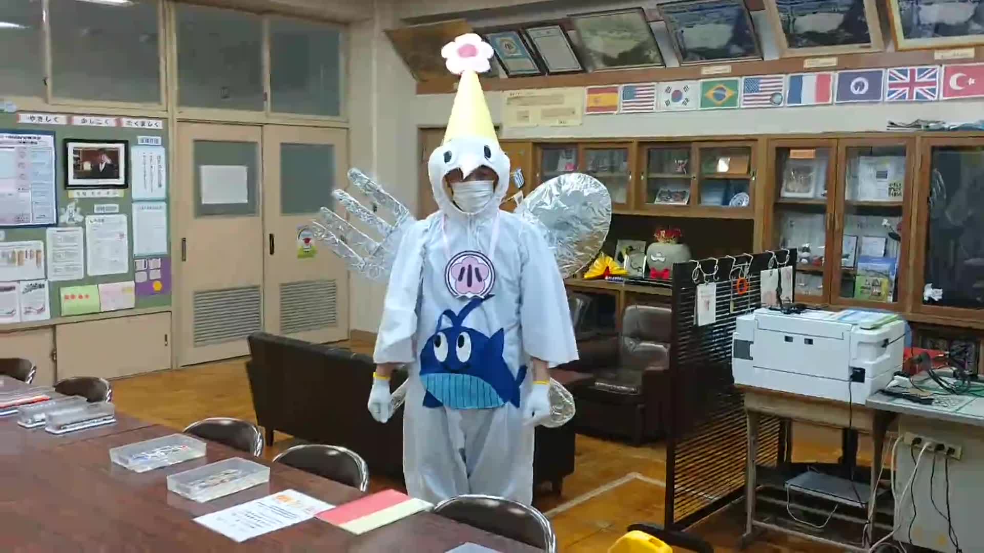 1.校長室へいく！～自学ノートがおわると・・～