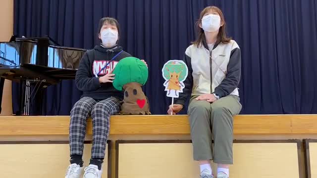 先生から　北部小の　みんなへ　メッセージ（くすっちを　さがせ　編）