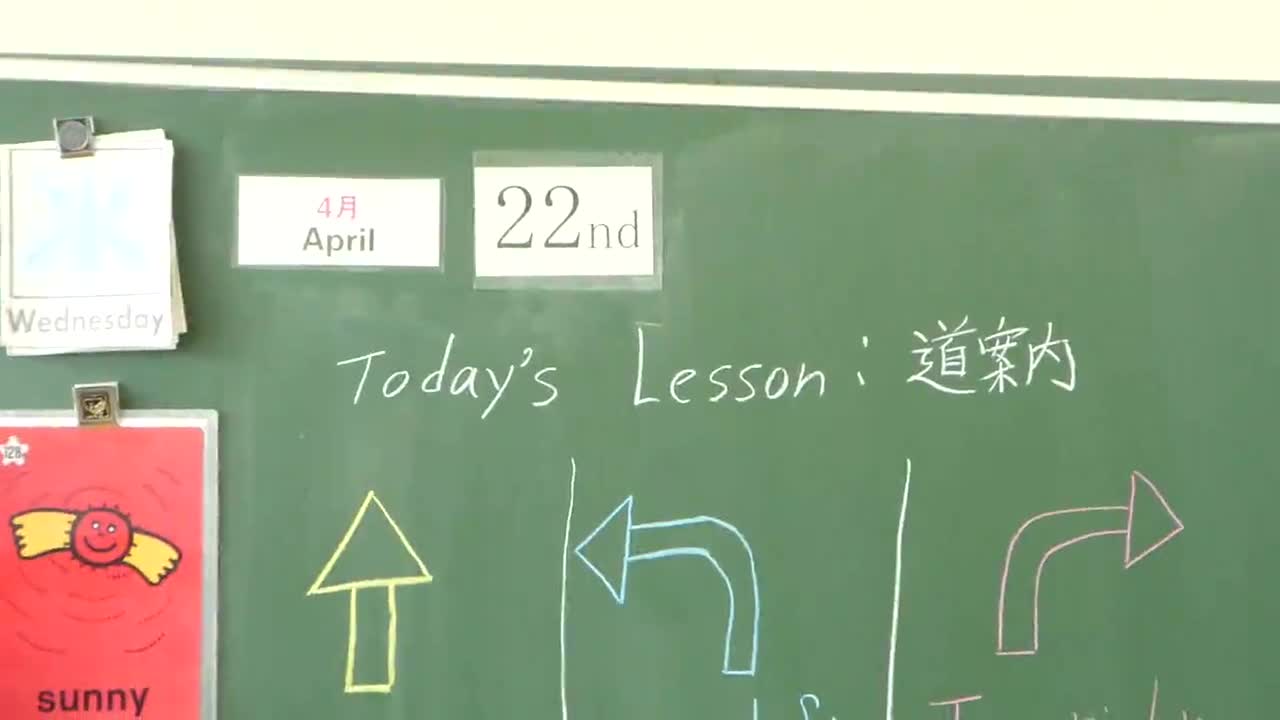 英語で道案内をしてみよう