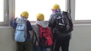 けやき学級　たんぽぽ作品展見学