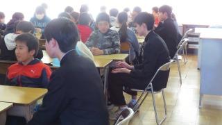 6年　川間中生による入学説明会