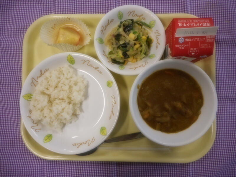 今日の給食 野田市立尾崎小学校