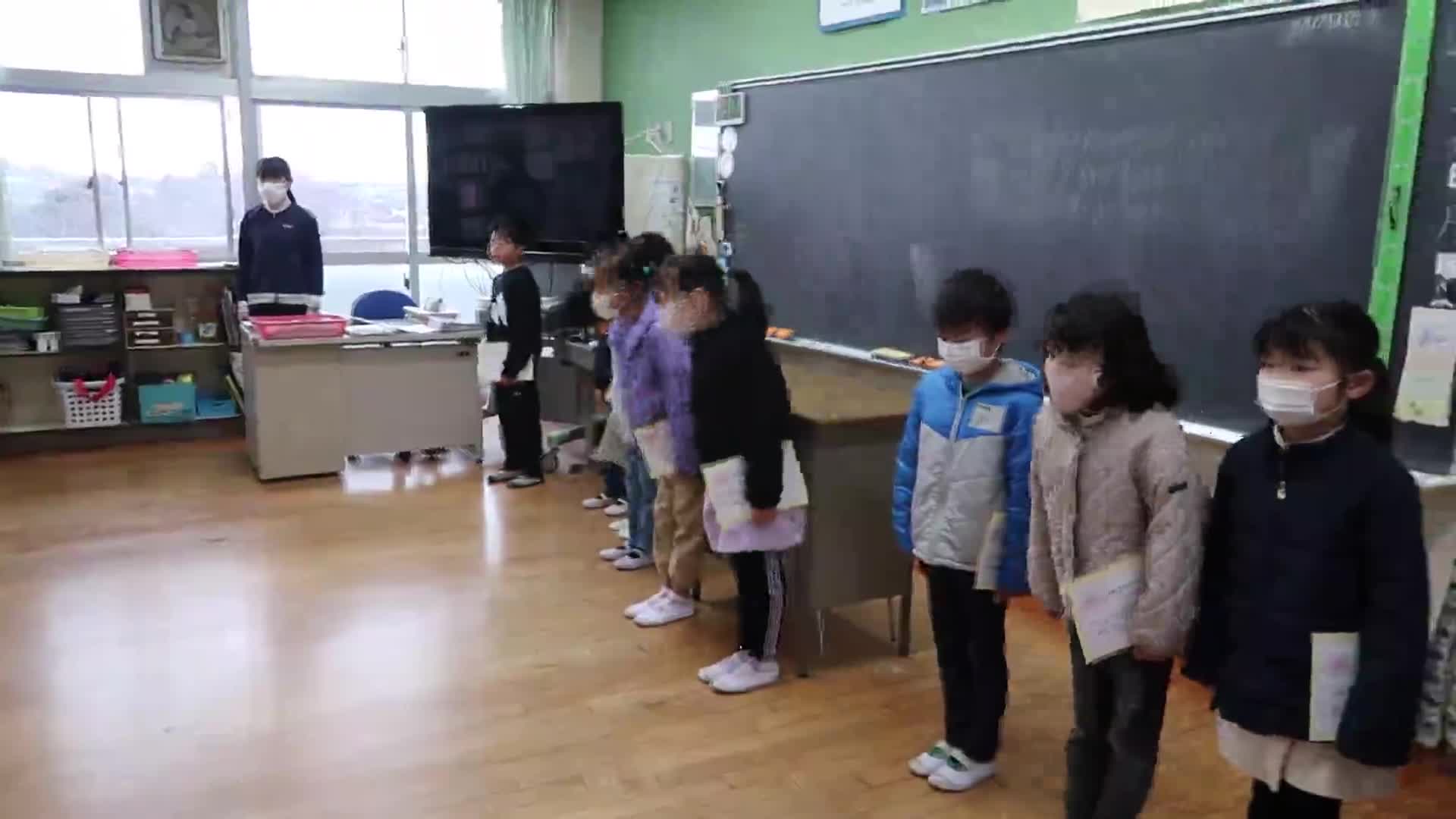 感謝と喜びの会招待状（２年生から６年生へ）