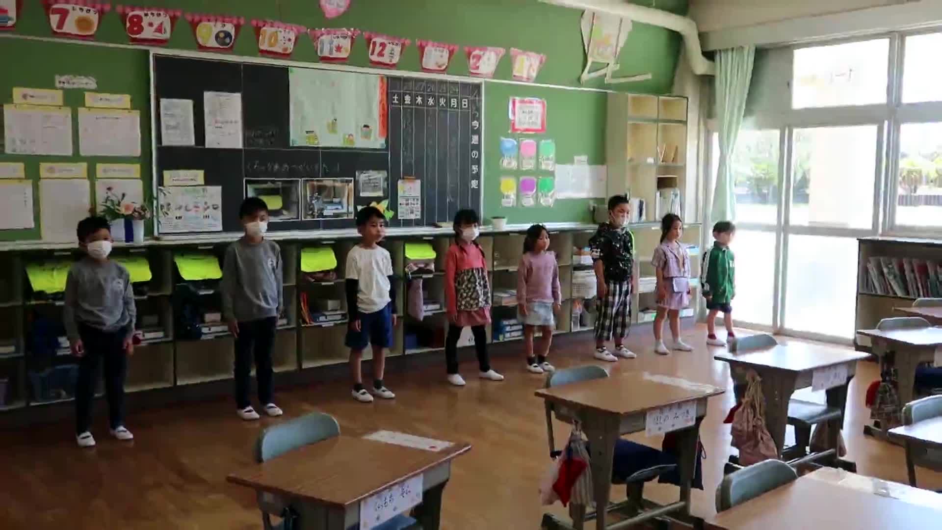 １年生を迎える会の一年生の発表練習（フルバージョン）