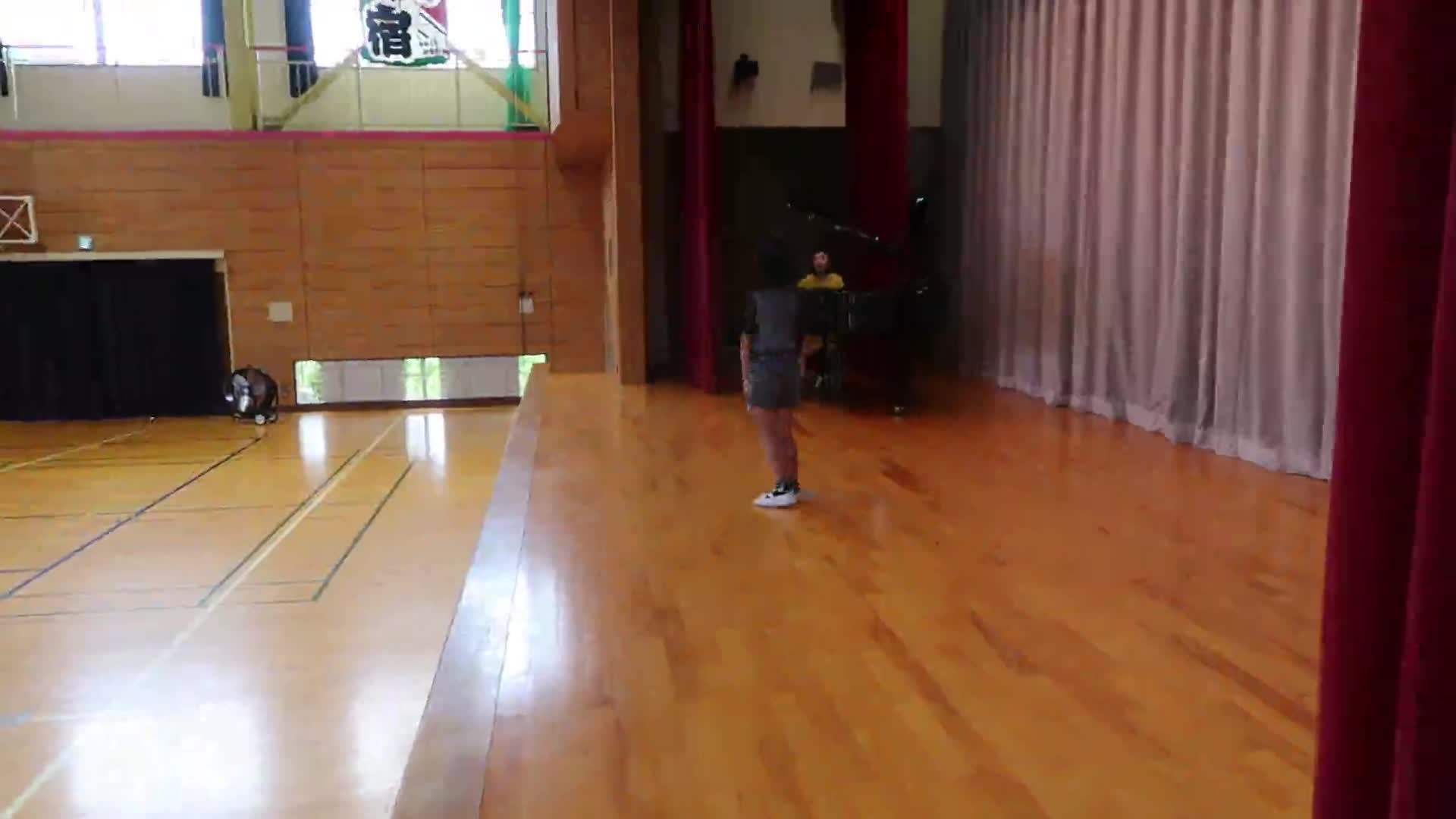 ７．３　全校集会（校歌）