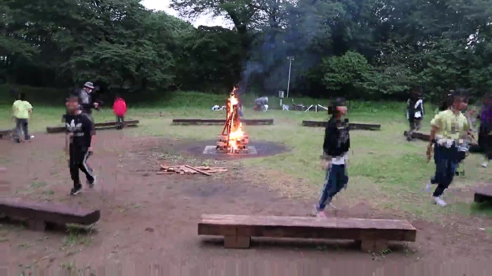 ５年生キャンプファイヤーの様子②