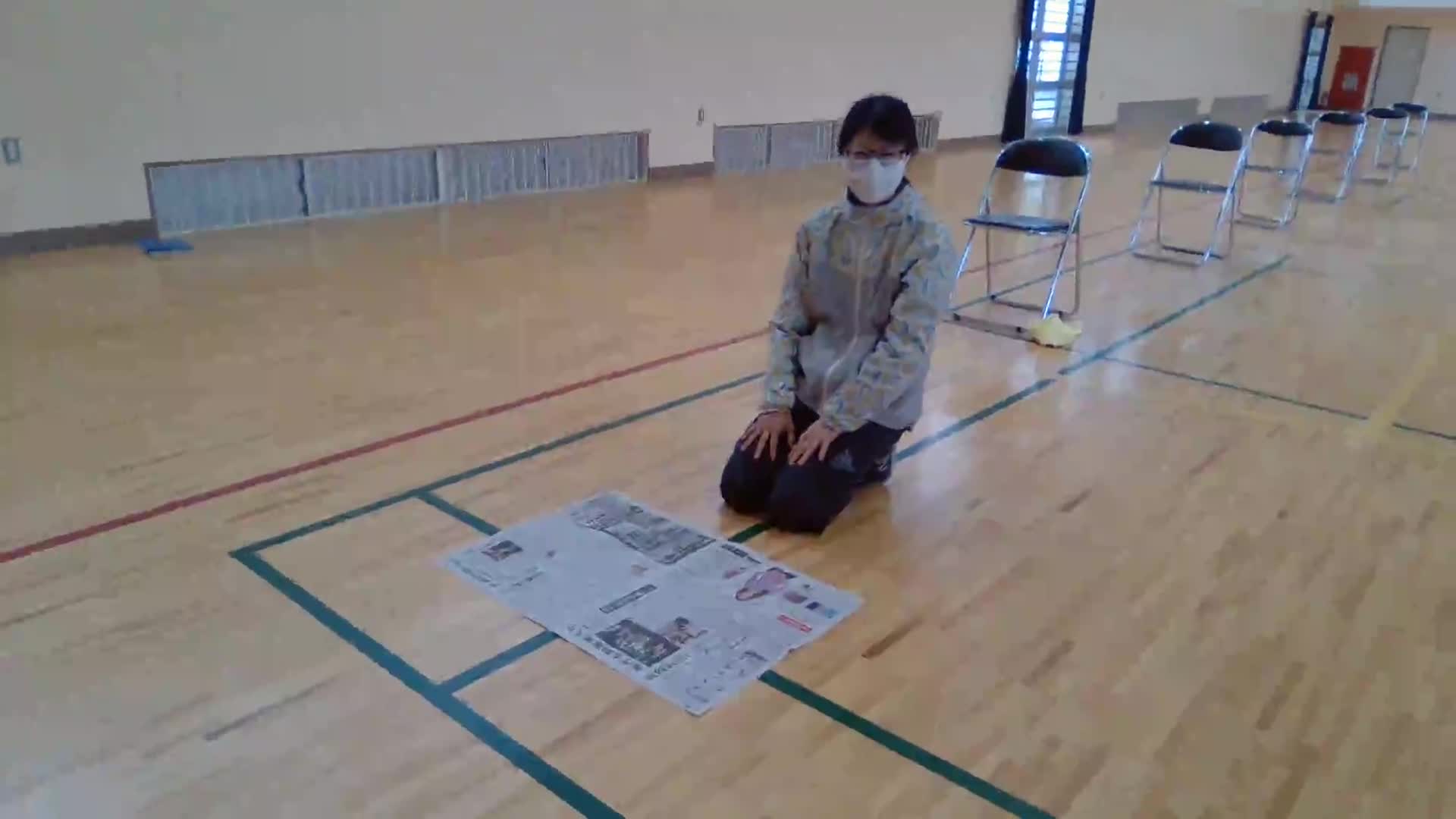 紙でっぽう作ってみた