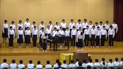 １学年合唱コンクール（３組）「With You Smile」
